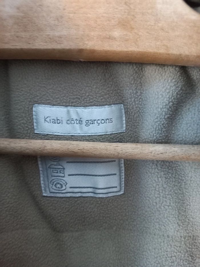 Veste kaki/marron 8ans - photo numéro 4