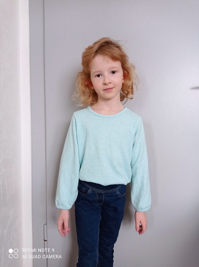 T-shirt vert menthe 5ans - photo numéro 2