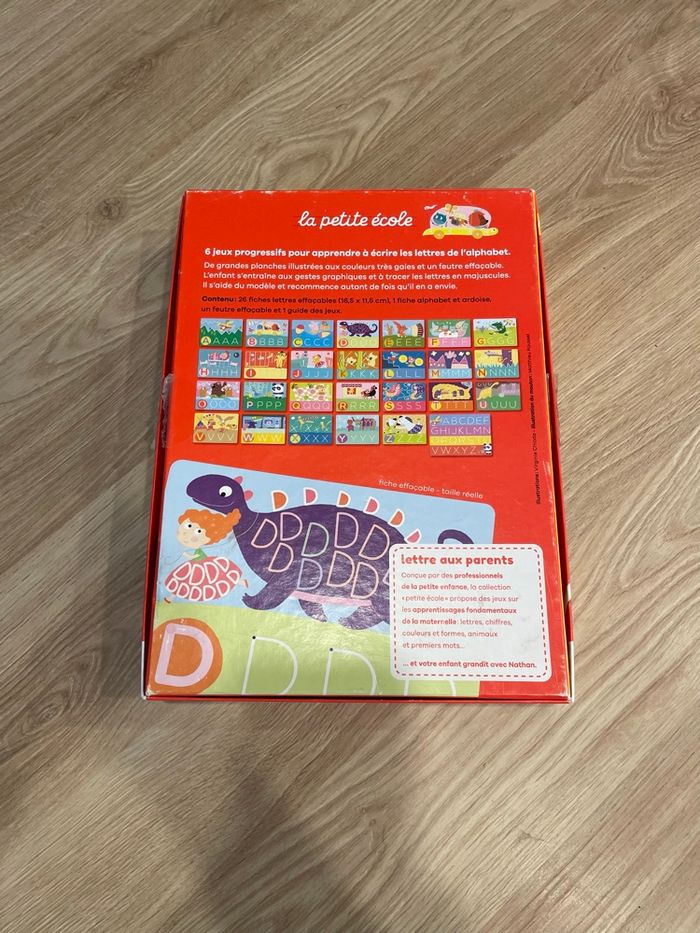 Jeu J’écris les lettres Nathan Petite école - photo numéro 10