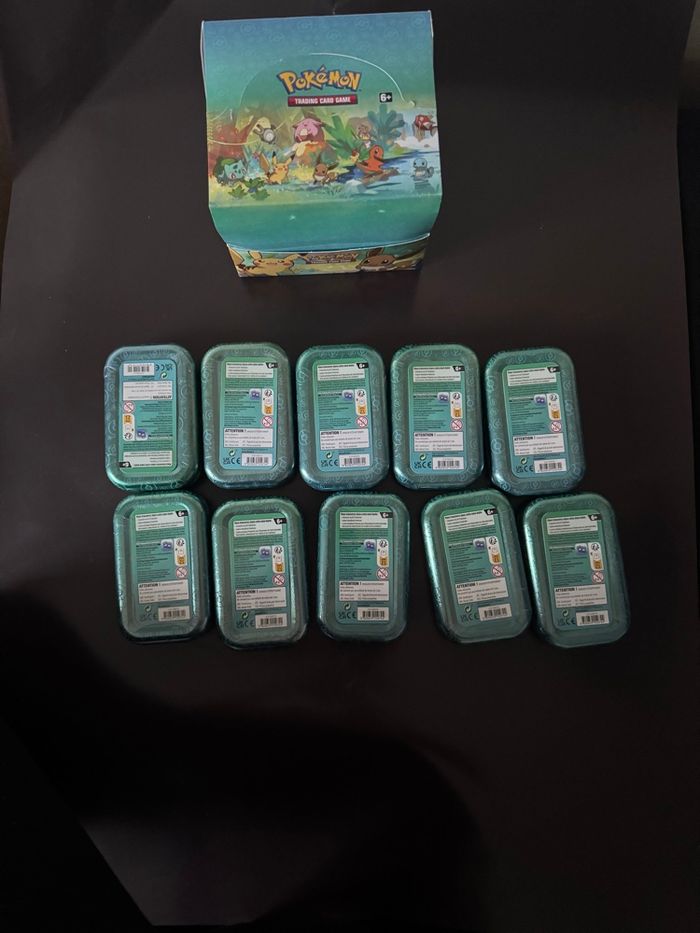 Display mini tins Amis de kanto - photo numéro 2
