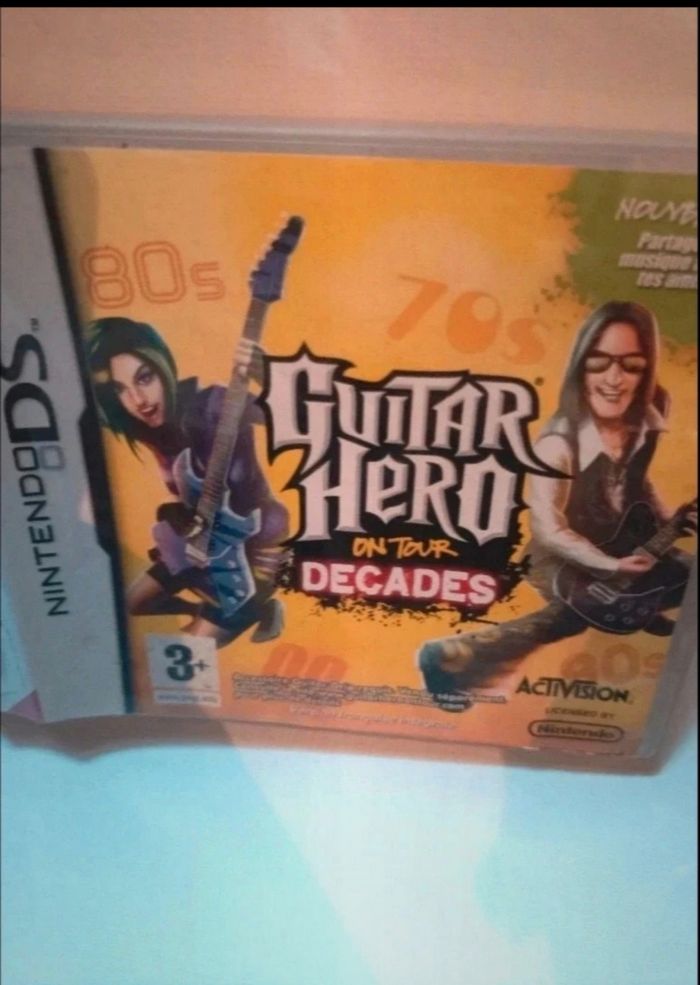 Guitar HeroOn Tour Decades Jeu Nintendo DS complet (Sans Guitar Grip) - photo numéro 3