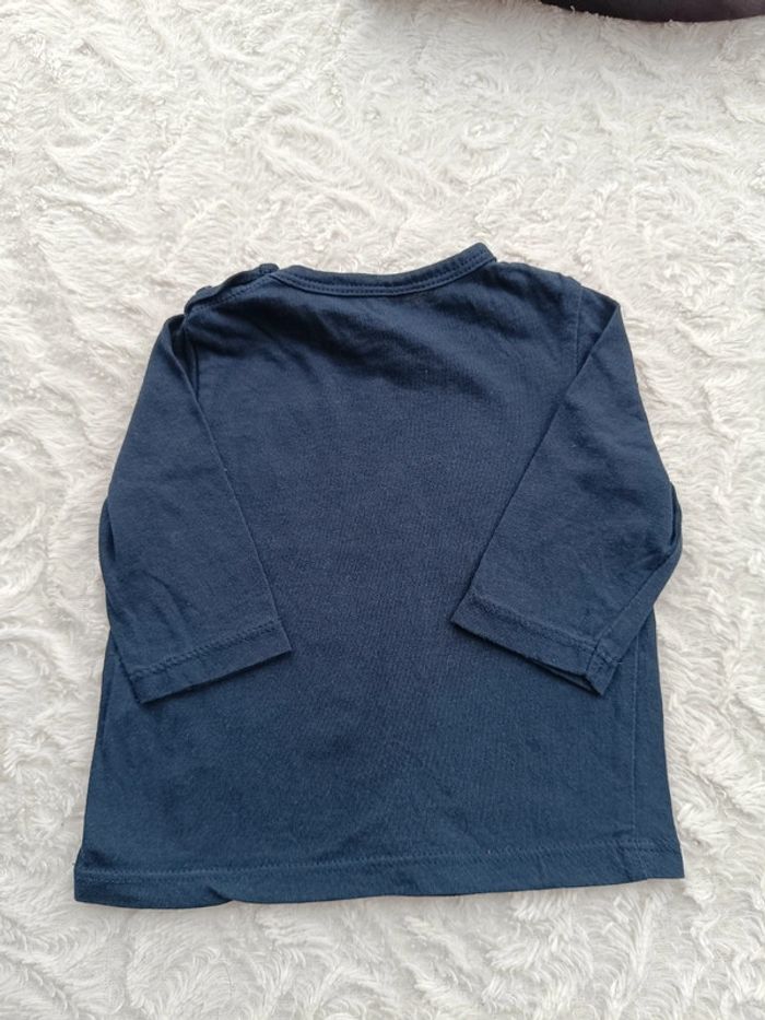 Ensemble (tee shirt+sarouel) Garçon 3 mois Hello you lapin animaux - photo numéro 4