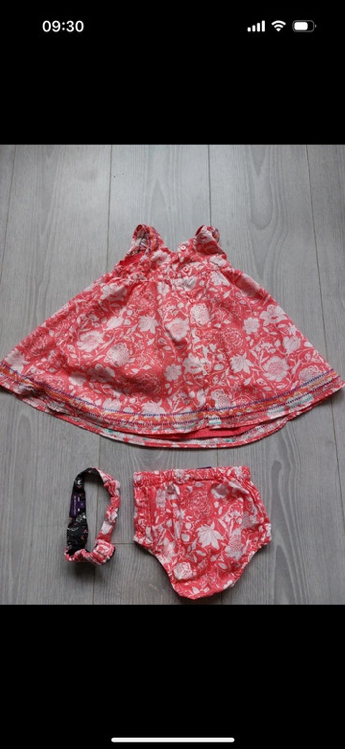 Robe et bandeau Sergent Major taille 6 mois - photo numéro 2