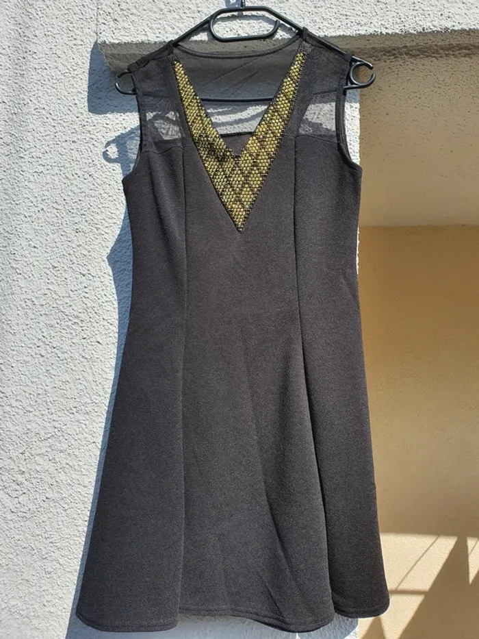 Robe mini noir