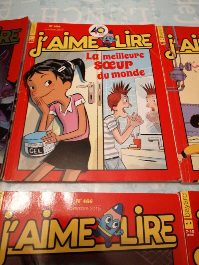 Lot de 6 j aime lire - photo numéro 4