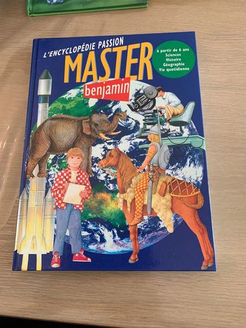 L’encyclopédie passion master Benjamin
