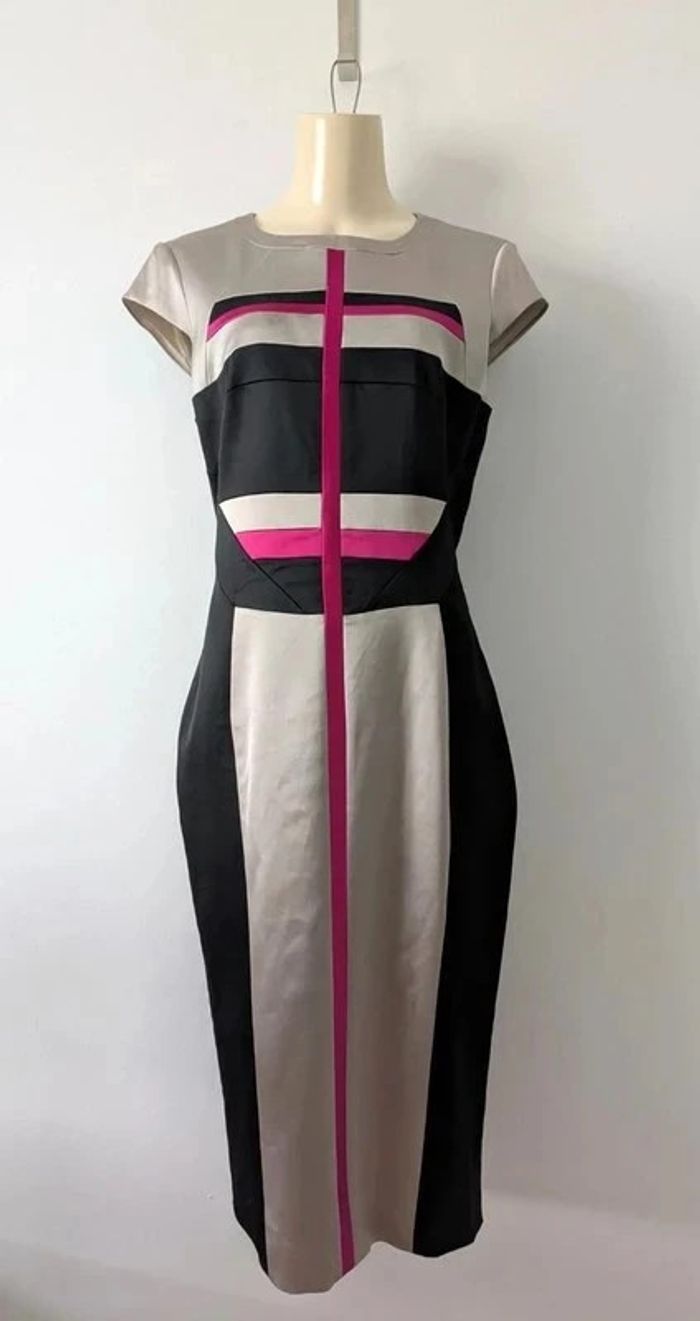 Robe chic satinée - Karen Millen - taille 40