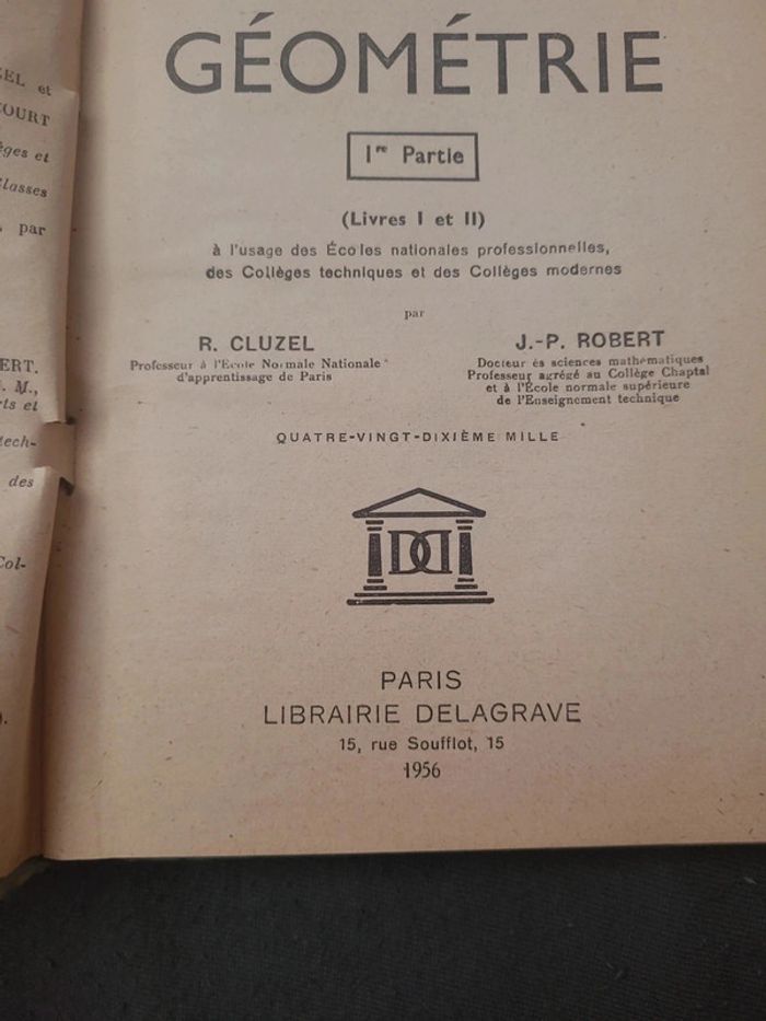 Géométrie première partie livre 1 et 2 - photo numéro 4