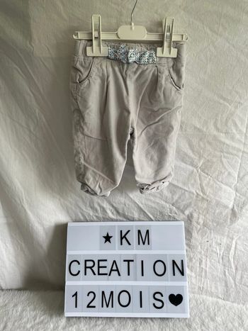 Pantalon 12 mois obaibi