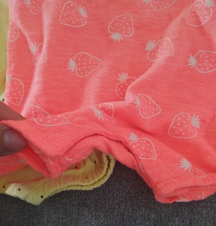 Lot séparable 7 pyjamas été 1 mois - photo numéro 8