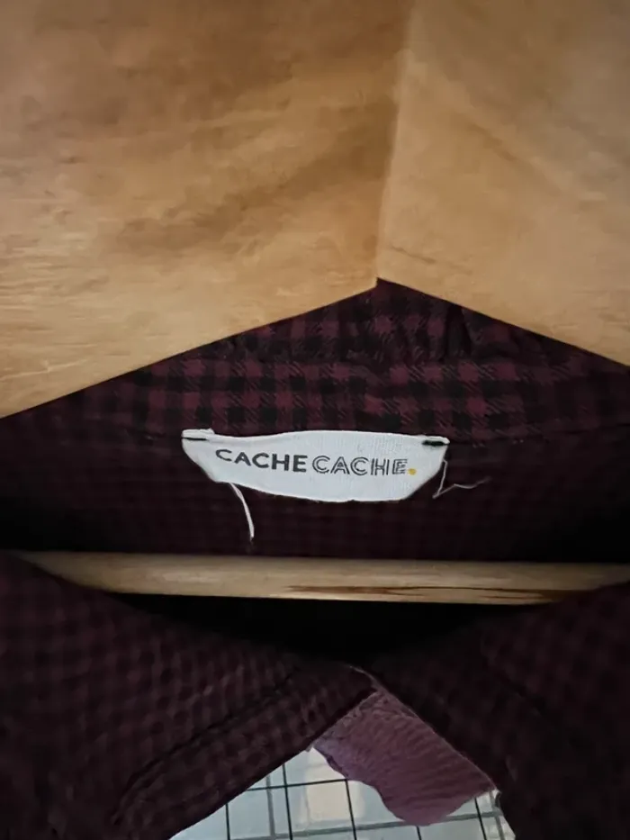 Chemise à carreaux « Cache Cache » - photo numéro 3