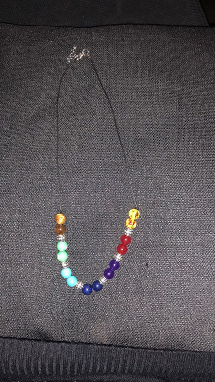 Collier cordon 7 chantas