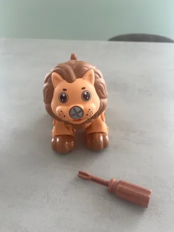 Jeu de construction animal