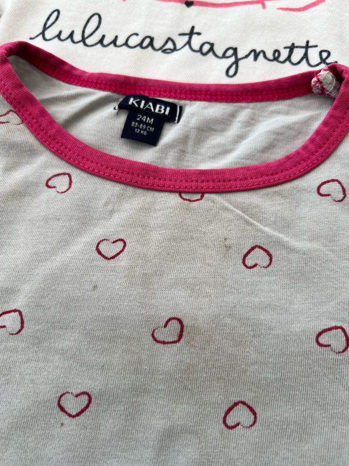 Lot 2 tee-shirts manches longues - photo numéro 2