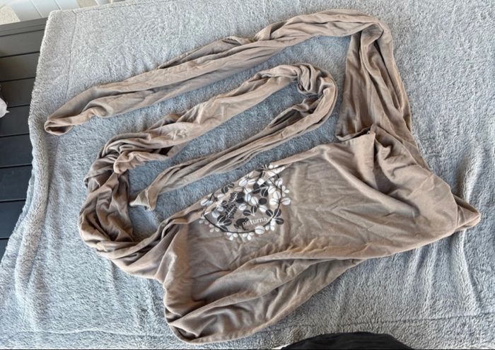 Écharpe de portage Naturna taupe - photo numéro 5