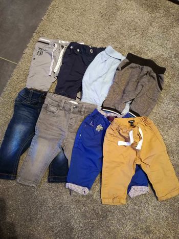 Lot pantalons garçon (diverses marques)