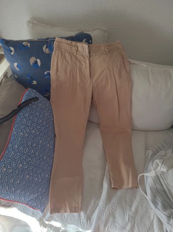 Pantalon chino beige 38