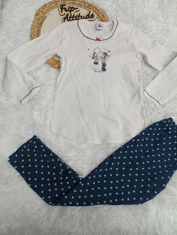 Pyjama Petit bateau 6 Ans ATTENTION tache photo 2