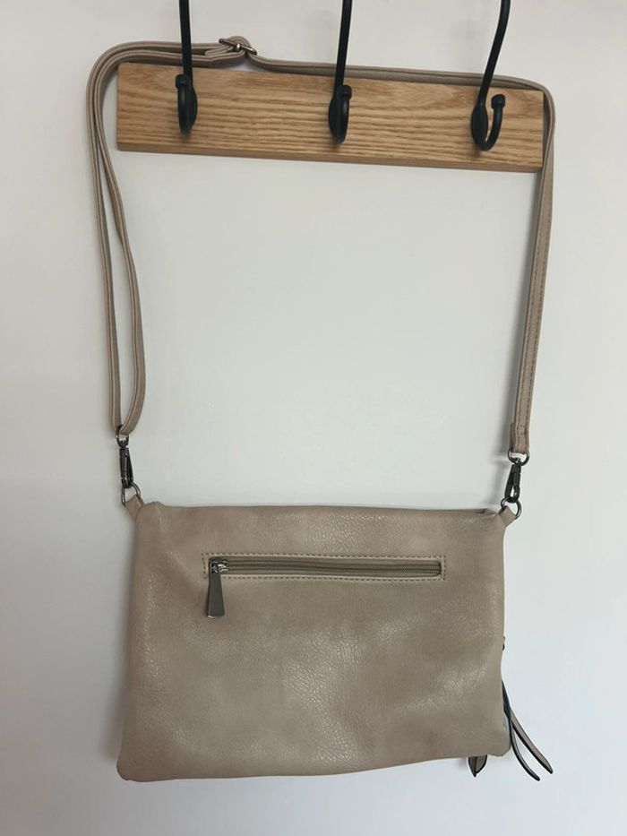 Sac bandoulière beige clair - photo numéro 7
