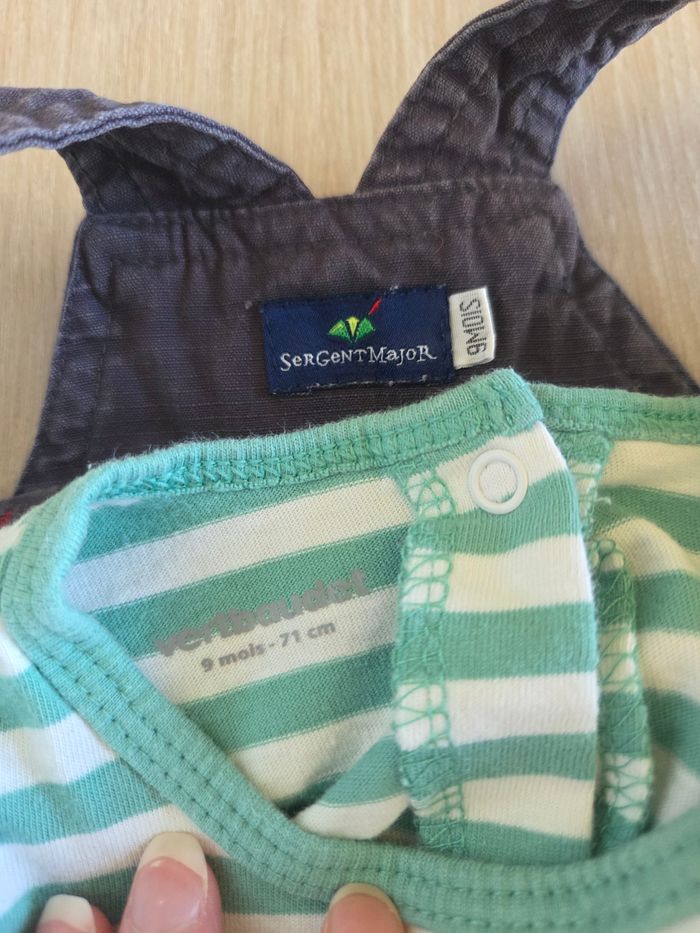 Ensemble 9 mois Sergent Major/ Vertbaudet - photo numéro 2