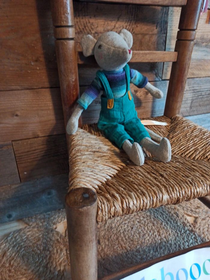 Peluche souris moulin roty famille mirabelle tbe - photo numéro 2