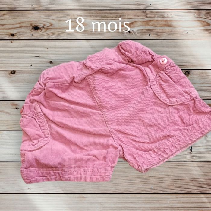 Short velours rose - photo numéro 3