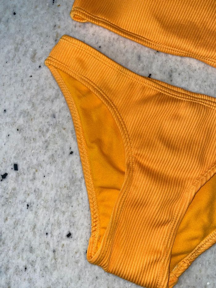 Maillot de bain 2 pieces orange Primark XS - photo numéro 3