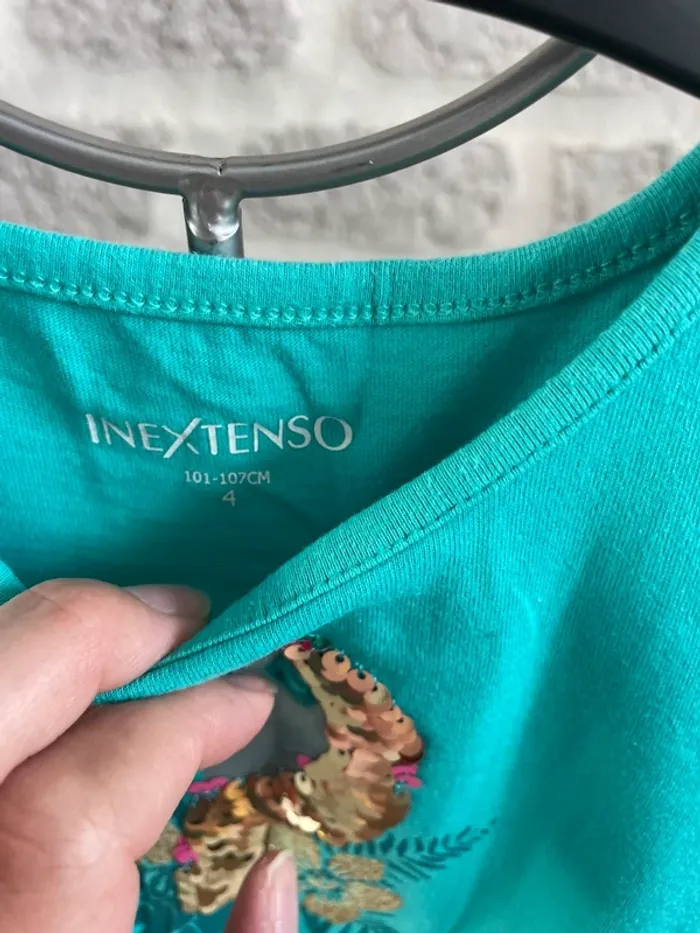 Robe fille perroquet 4 ans in extenso - photo numéro 2