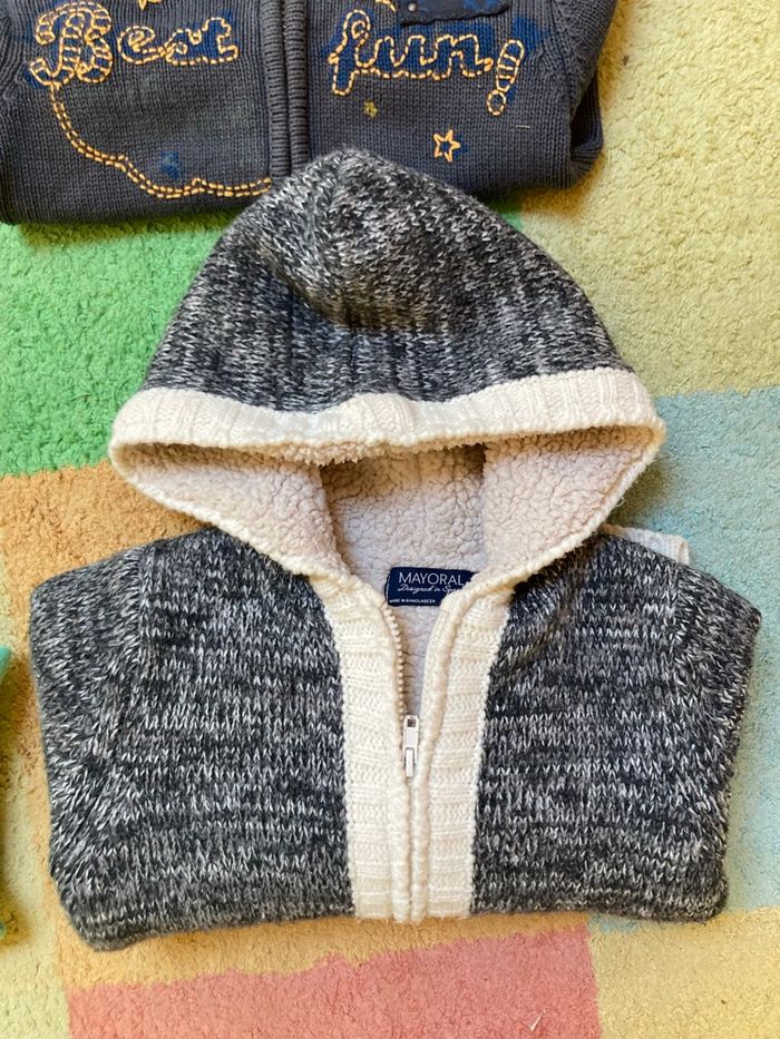 Lot 4 vestes à capuche  Garçon 👦 - 5 ans - TBE - photo numéro 2