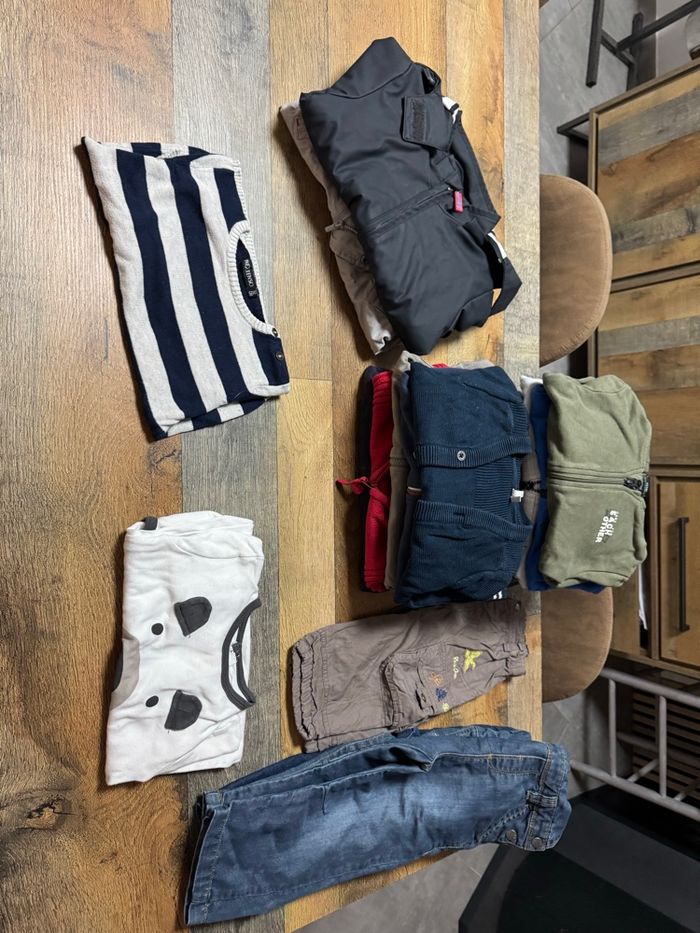 Lot garçon 24 mois hiver