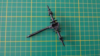 Train arrière pièce détachée miniature jaguar type E 1961 1/18 burago #B38