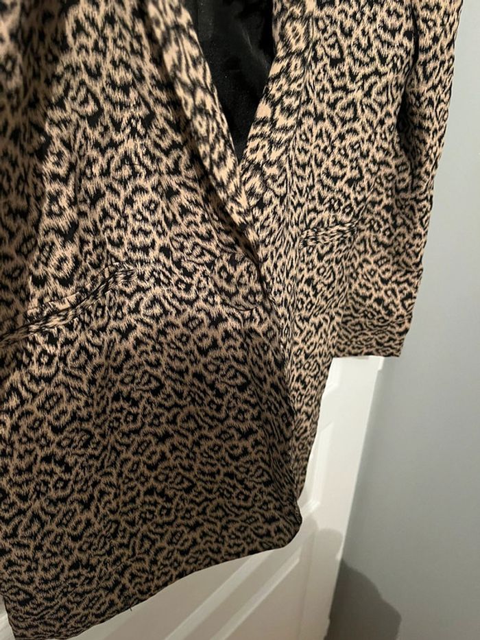 Ensemble veste et pantalon léopard, taille L - photo numéro 3