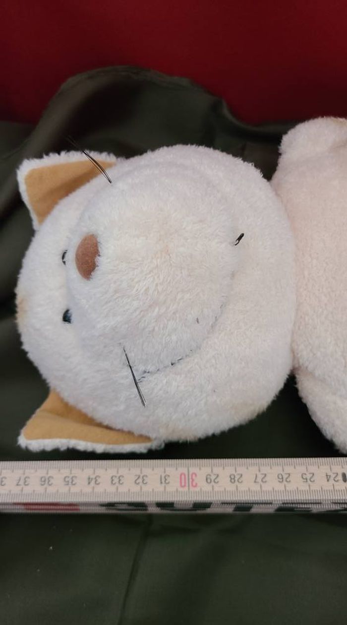 Chat JANTA doudou beige tigre - photo numéro 6