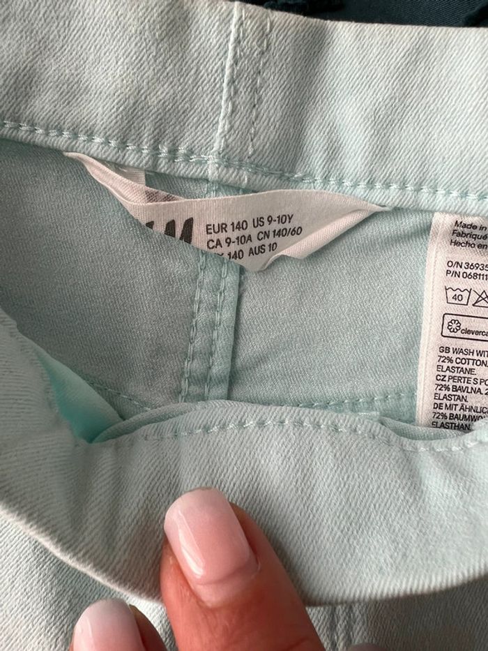 Pantalon tregging vert d’eau - photo numéro 2