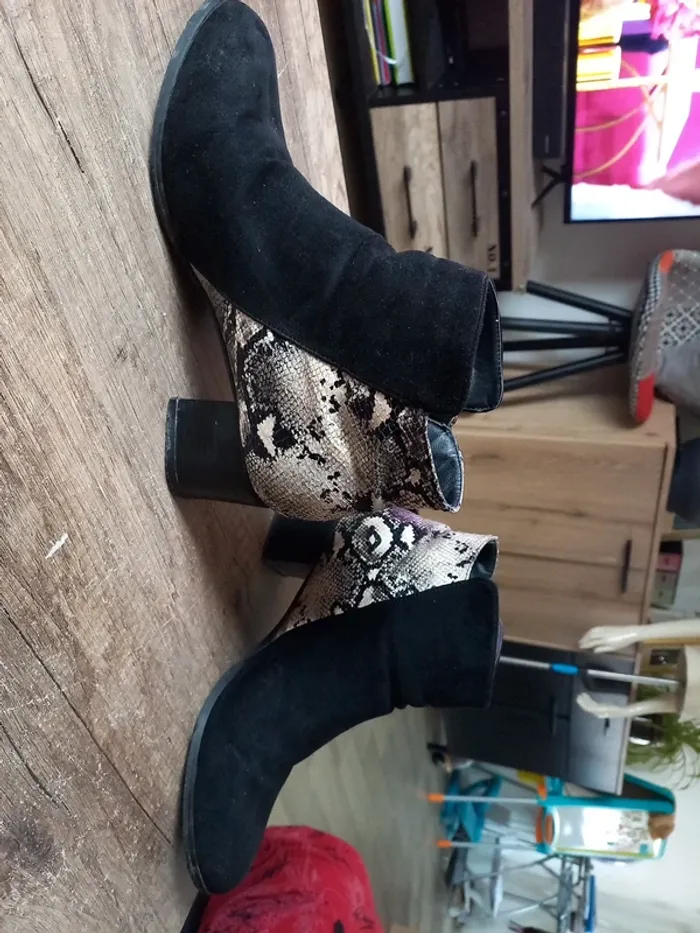 Bottines noir T41 - photo numéro 6