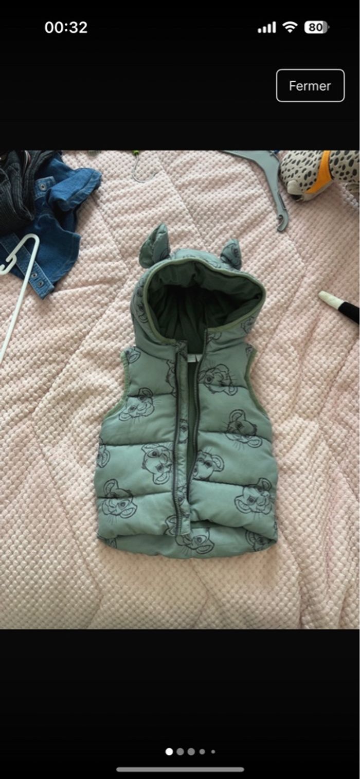 Veste sans manche