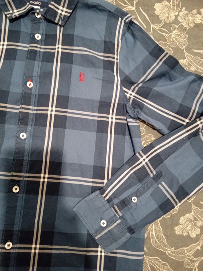 Chemise longue manche 14 ans okaidi - photo numéro 2