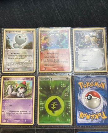 Lot cartes Pokémon bloc Ex