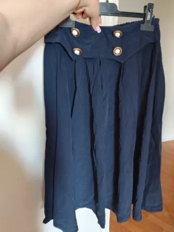 Jupe midi fluide taille unique de 36 à 44