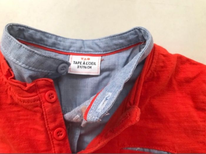 Polo manches longues garçon 3 ans Tape à l'oeil - photo numéro 2