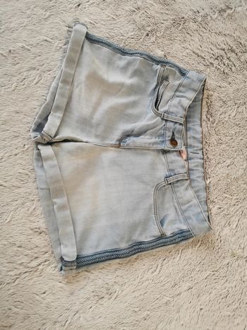 Short en jeans