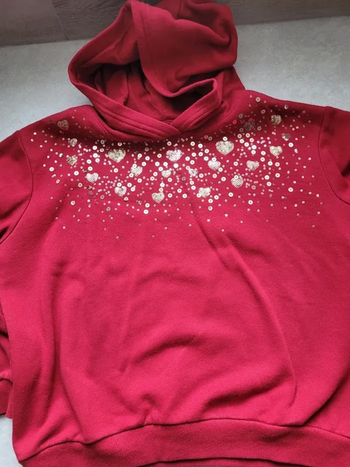 Pull à sequins 8/10 ans