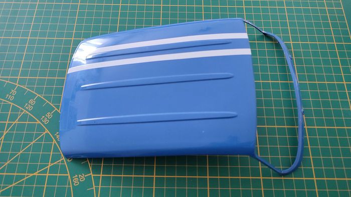 Toit 62A n°62 pièce détachée Renault R8 Gordini 1/8 1/8ème Eaglemoss collections #A67