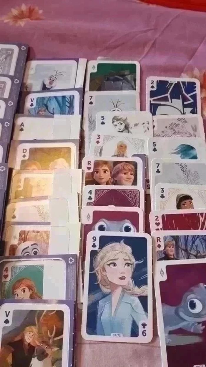 lot 53 Cartes reine des neiges - photo numéro 3