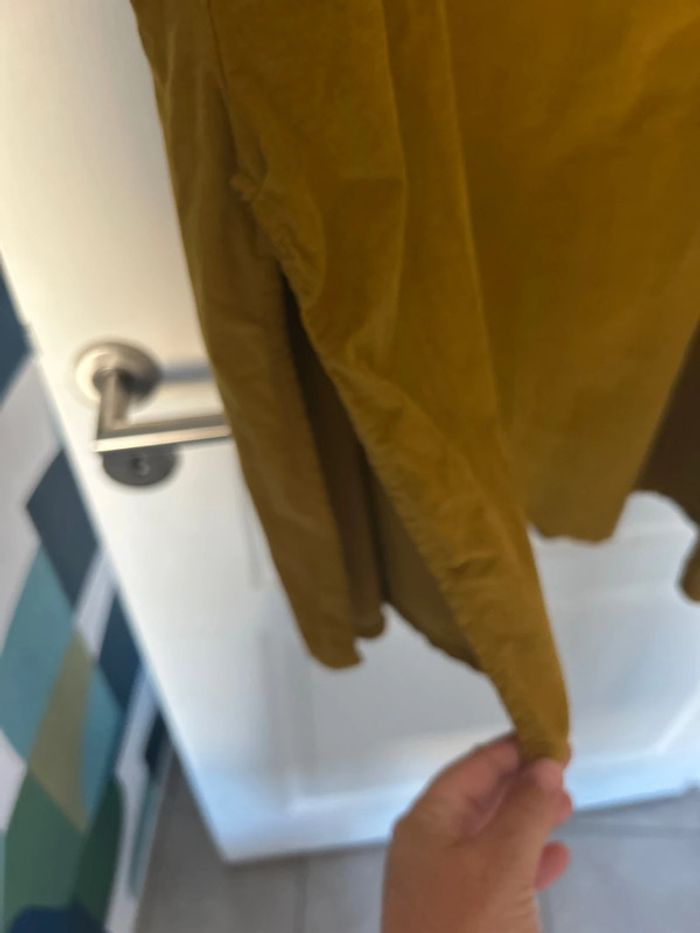 Robe chemise moutarde 44/46 - photo numéro 6