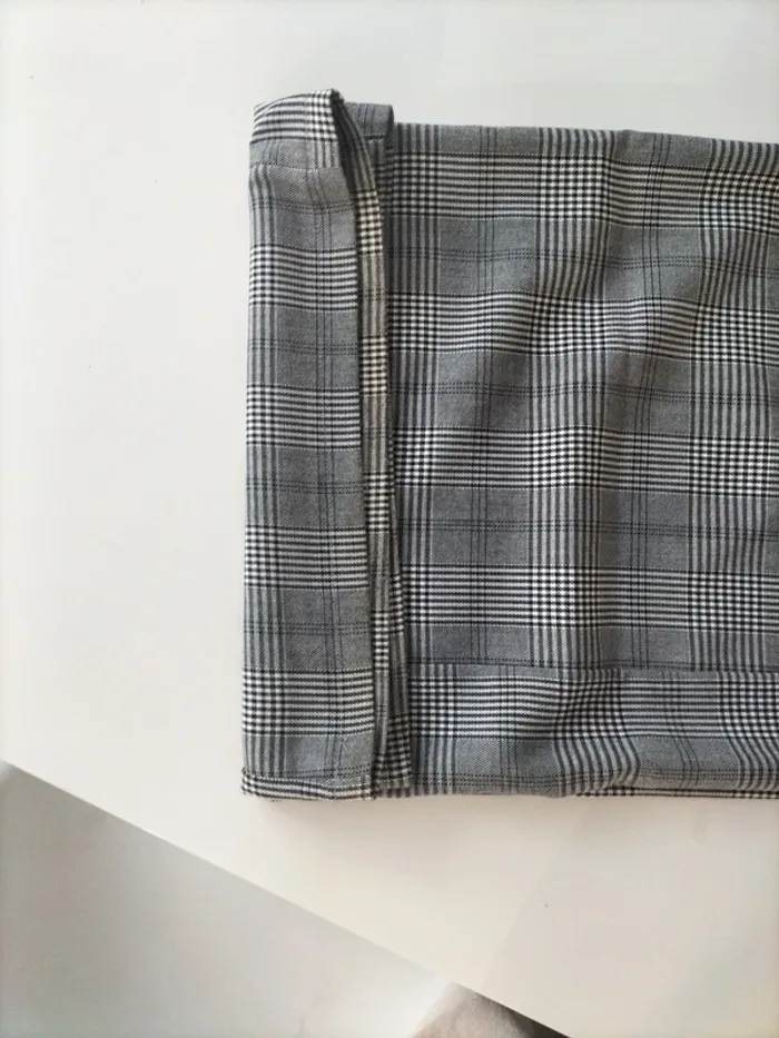 Pantalon large pied de poule - photo numéro 8