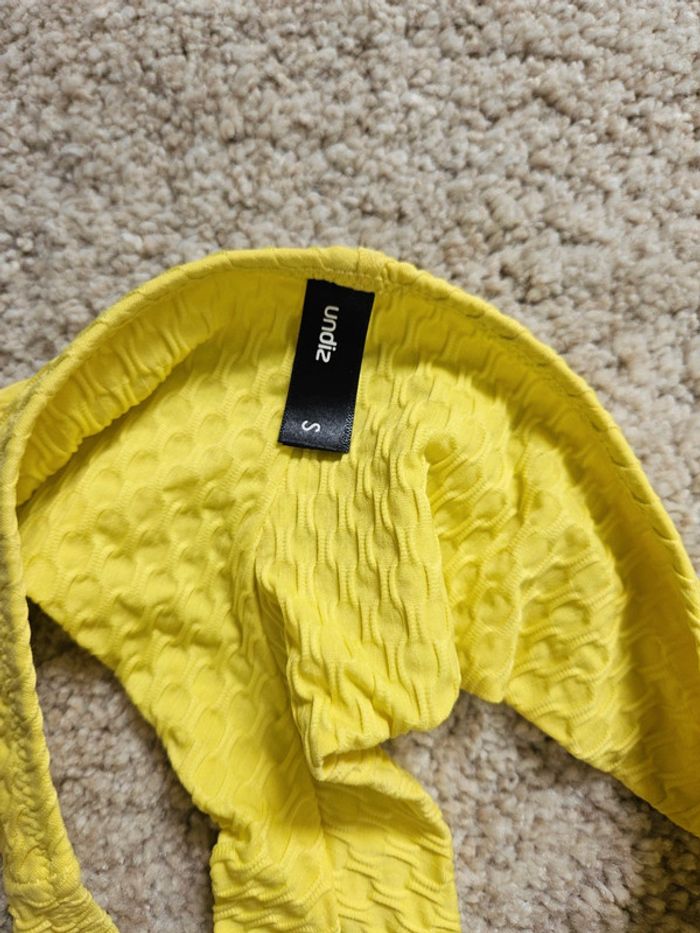 Tanga jaune Undiz - photo numéro 3