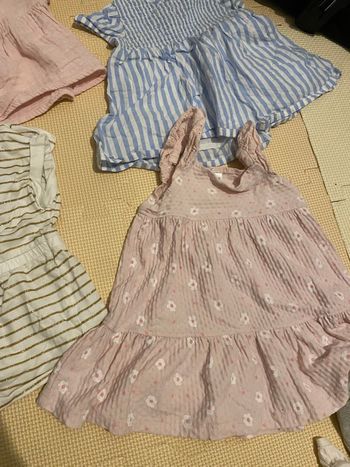 Lot 6 robes fille – 3 mois