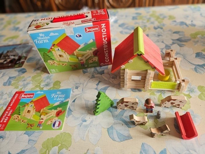 Jeu ma ferme en bois