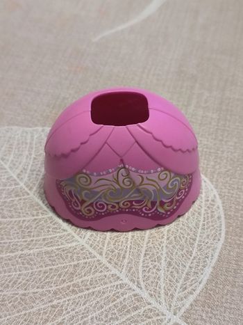 Playmobil grosse robe de princesse rose